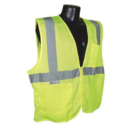 Radians XL High Visibility Vest, Silver SV2ZGMXL