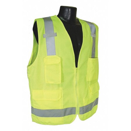 Radians 5XL High Visibility Vest, Green SV7G5X