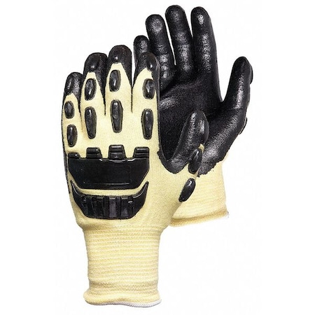 Superior Glove Cut Resistant Gloves, 4 Cut Level, Yellow, L SKFGFNVB/L