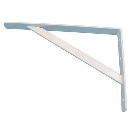 Zoro Select Shelf Bracket, Steel, 11-45/64 in. L 33TZ28
