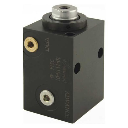 Vektek Hydraulic Cylinder, Single, Blck, 1-3/4x2in 20-1110-01