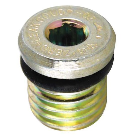 Vektek Adpts, MSAE, 5/16-24, MSAE-2 Port Plug 30-6011-22