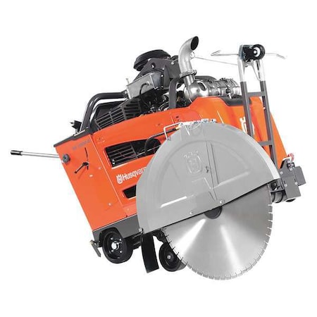 Husqvarna Walk Behind Concrete Saw, 26 in., 74 HP FS7000D26