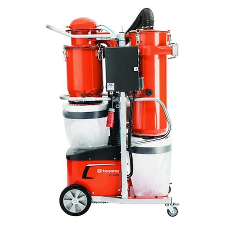 Husqvarna Dust Collector, 8 CFM Max Flow, 10 hp, Three-Phase Phase DC 6000