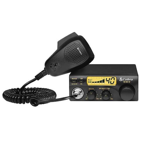 Cobra Electronics Cobra 19 DX IV 40-Channel Compact CB Radio 19 DX IV