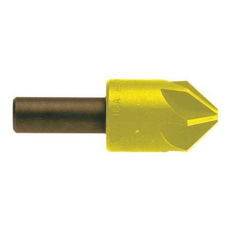 KEO Countersink, 6 FL, 90 Deg, 5/8, Cobalt, TiN 55547-TiN