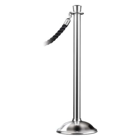 Lawrence Metal Urn Top Post, Satin Chrome, 38-1/2 in. H 310T-1S-TAP