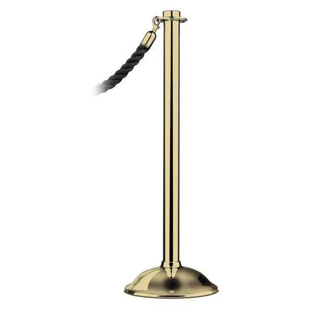 Lawrence Metal Contemp Top Post, Polished Brass, Trad 314T-2P-TAP