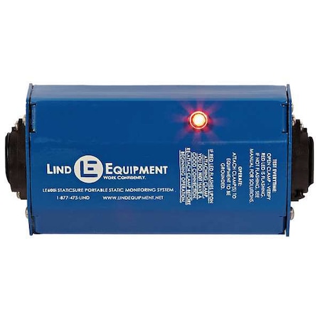 Lind Equipment StaticSure Unit, 6 in. L, 4 in. W, 4 in. D LE600I