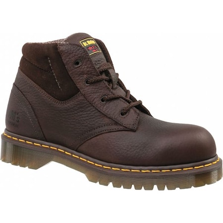 Dr. Martens Size 10 Men's 6" Work Boot Steel Work Boots, Brown R12242200