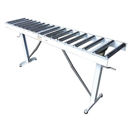 Zoro Select Conveyor Table, 13In. Between Frame 33VE06