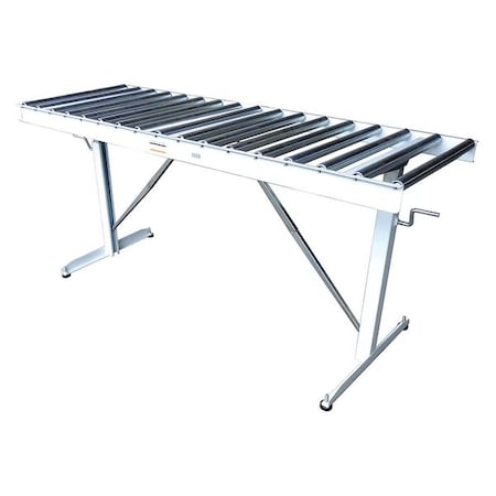 Zoro Select Conveyor Table, 22 In.Between Frame 33VE07