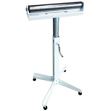 Zoro Select Roller Stand, H-Style, 28 to 45 in. 33VE09