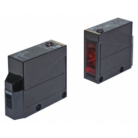 Omron Photoelectric Sensor, Rectangle, Thru-Beam E3JM10M4TUS