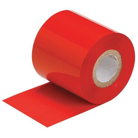 Brady Ribbon, 2-23/64" W, 984 ft. L, Red R4400-RD