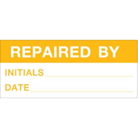 Brady Maintenance Label, 5/8in H x 1-1/2in W, PK14 WOX-31