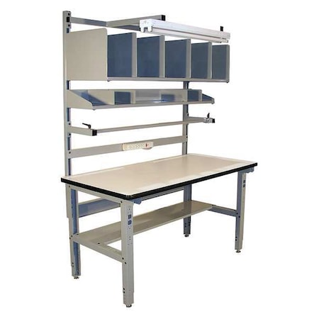 Pro-Line Packing Table, Plastic Laminate, 72 in. D IWBPB7230PL