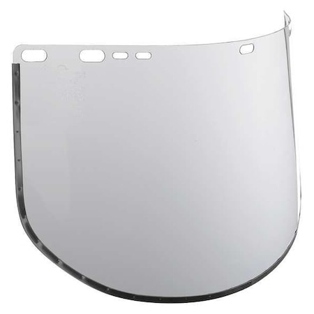Jackson Safety Face Shield Visor, Clear Visor, Acetate, Uncoated Lens, Clear 29079