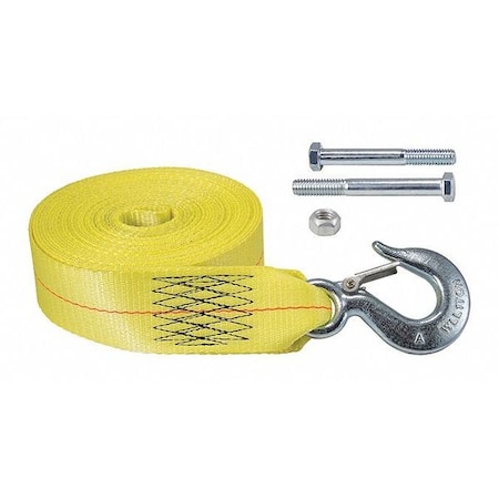 Dutton-Lainson 25FT Yellow Winch Strap 24250