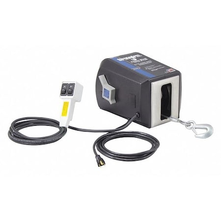 Strongarm Electric Winch, 1HP, 115VAC, Freespooling 25019