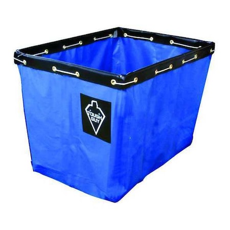 Tough Guy Replacement Liner, 20 Bushel, Vinyl, Blue 33W321