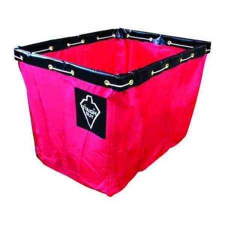 Tough Guy Replacement Liner, 20 Bushel, Vinyl, Red 33W322