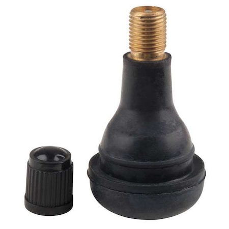 Haltec Snap In Tire Valve, 1 1/4 In, PK10 TV-415-10