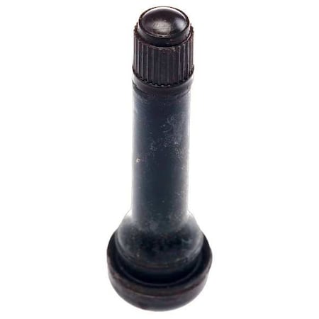 Haltec Snap In Tire Valve, 2 In, PK10, Color: Black TV-418-10