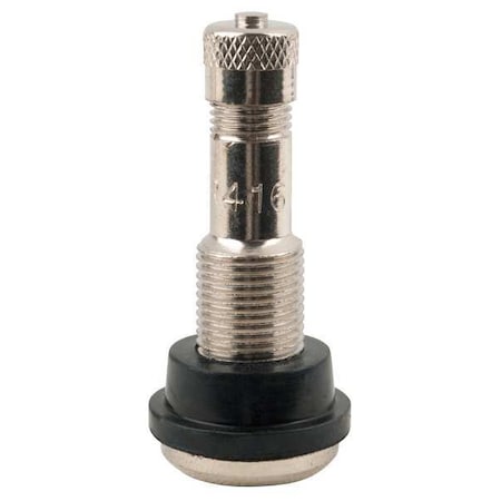 Haltec Clamp-In Tire Valve, 1 1/4 In, PK50 TV-416