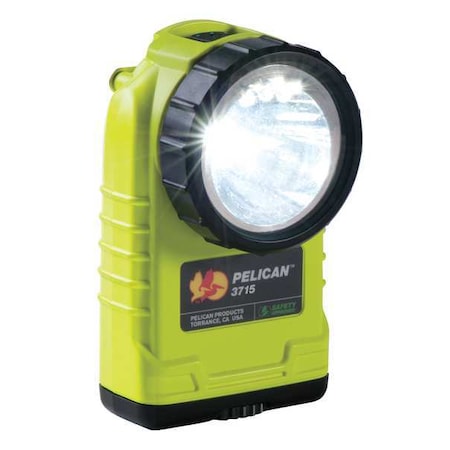Pelican Black No Led Industrial Handheld Flashlight, 174 lm 3715-B