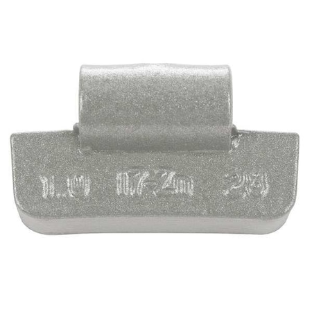 Perfect Equipment Wheel Weight, Truck Zinc, 5 Oz, PK25 I7Z-050