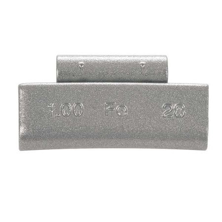 Perfect Equipment Wheel Weight, Coated, 0.25 Oz., PK25 MC025S