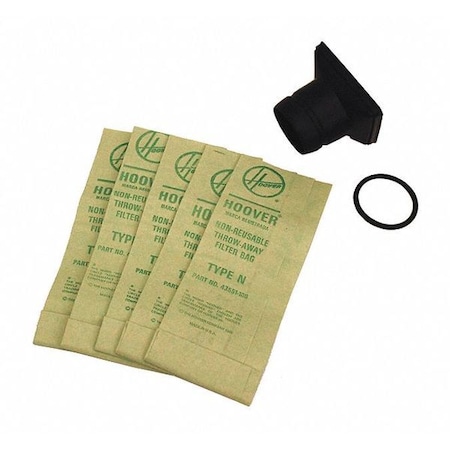 Hoover Vacuum Bag, Dry, Cartridge Filter 4010050N