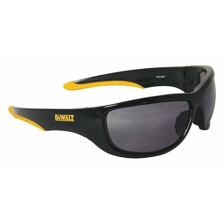 Radians Dominator, Safety Glasses, Anti-Fog, Gray Lens, Black / Yellow Frame, Full-Frame DPG94-2D