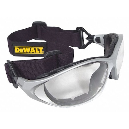 Radians Safety Goggles, Clear Lens, Anti-Fog, Foam Shield Lining, Elastic Strap, Framework Series  DPG95-11