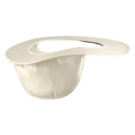 Occunomix Hard Hat Shade, For Use With most regular hard hats (not full brim) White 898-008