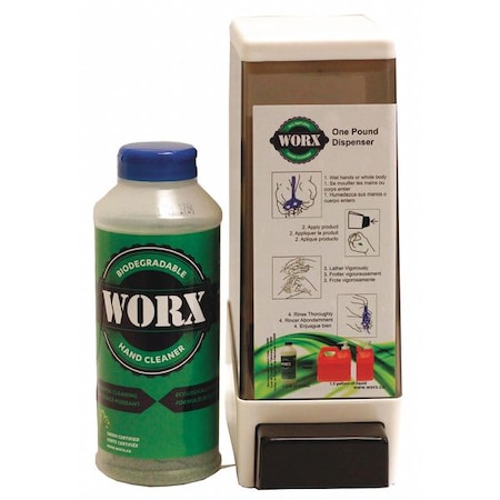Worx Environmental Products Industrial Cleaner Dispenser Kit, 1 lb 11-9965