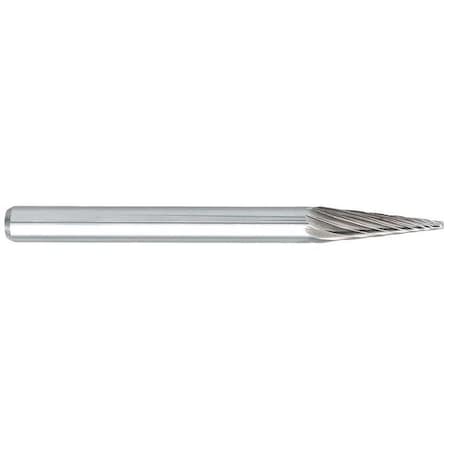 Osg Carbide Bur, 14 deg. Included Angle, 1/8in 900-9012