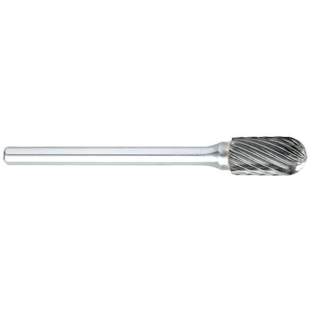 Osg Carbide Bur, Cylindrical Ball Nose, 3/16in 920-0012