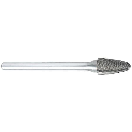 Osg Carbide Bur, Round Nose Tree, 1/4 in. 915-0003