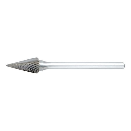 Osg Carbide Bur, Pointed Cone, 1/4 in. 915-0005