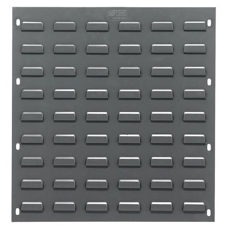 Quantum Storage Systems Steel Louvered Panel, 1/4 in D x 20 in H x 18 in W, Gray QLP-1819