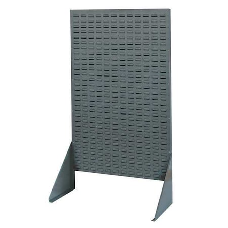 Quantum Storage Systems Steel Louvered Floor Rack, 12 in D x 66 in H x 36 in W, Gray QSS-3666H