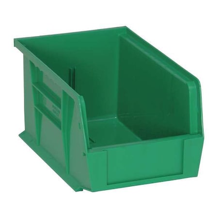 Quantum Storage Systems Green Hang and Stack Bin, 9-1/4"L x 6"W x 5"H QUS221GN