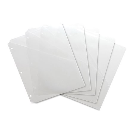 Business Source Pocket, Binder, Poly, Clr, PK5 32375