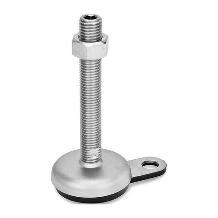 J.W. Winco Male-End Leveling Mount, 7.29 in H 33-100-5/8X11-150-B1-UK