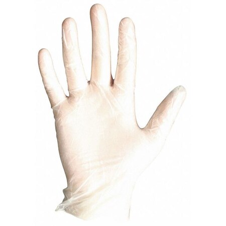 Protected Chef General Purpose Gloves, Vinyl, M, 1000 PK, Clear 8961MCT