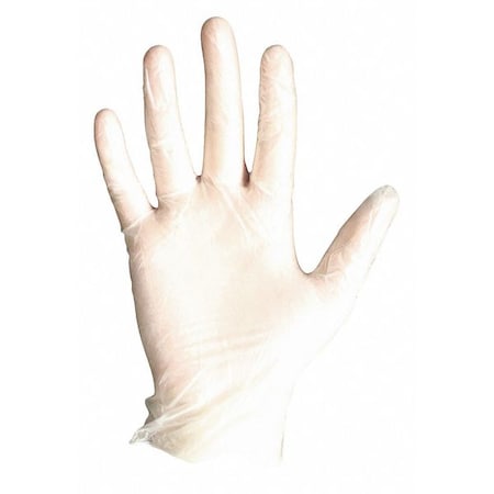Protected Chef General Purpose Gloves, Vinyl, S, 100 PK, Clear 8961S