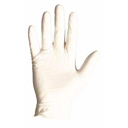 Protected Chef General Purpose Gloves, 3.5 mil Palm, Latex, S, Natural 8971S