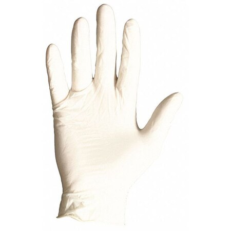 Protected Chef General Purpose Gloves, 3.5 mil Palm, Latex, XL, 100 PK, Natural 8971XL